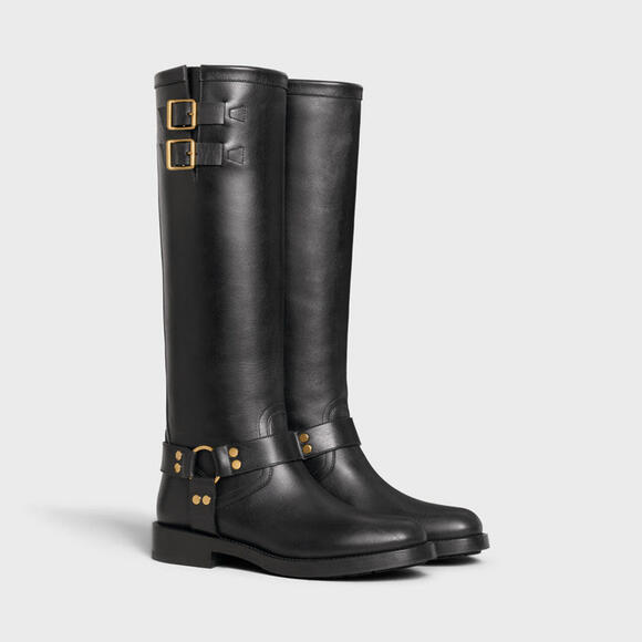 Celine Biker Vegetal High Boots(PLEASE CHECK AVAILABILITY BEOFRE PURCHASE) - Picture 2 of 4